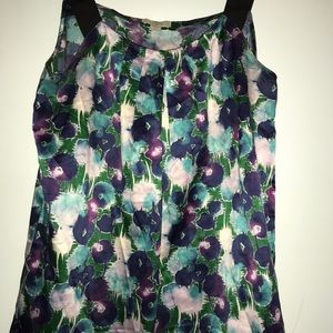 Dressy silk tank